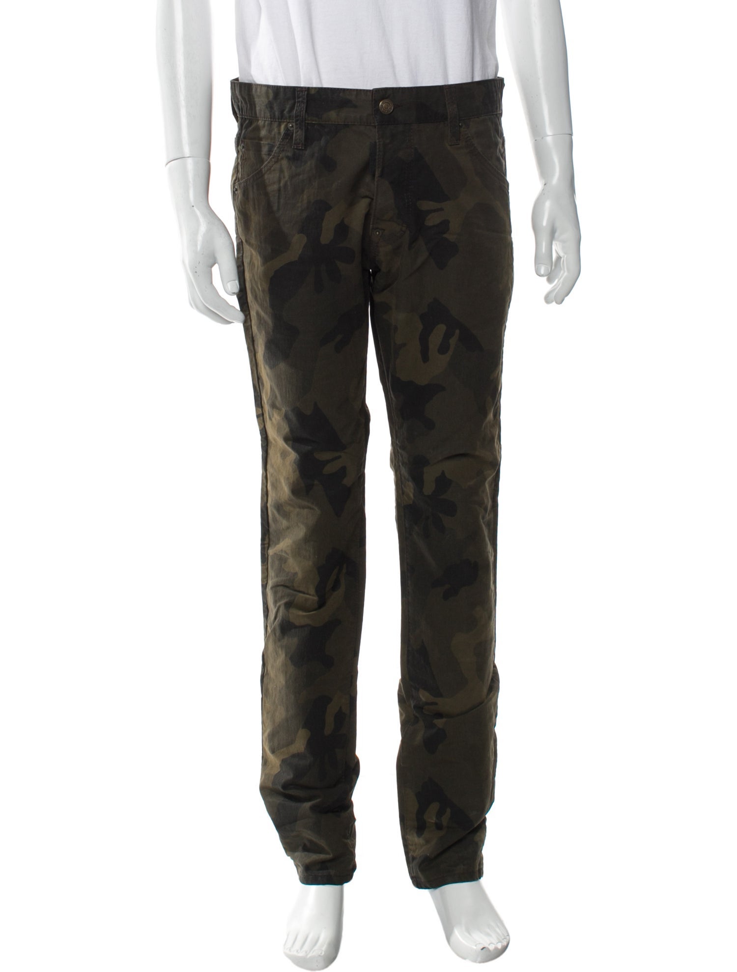 Dsquared² Camouflage Print Pants