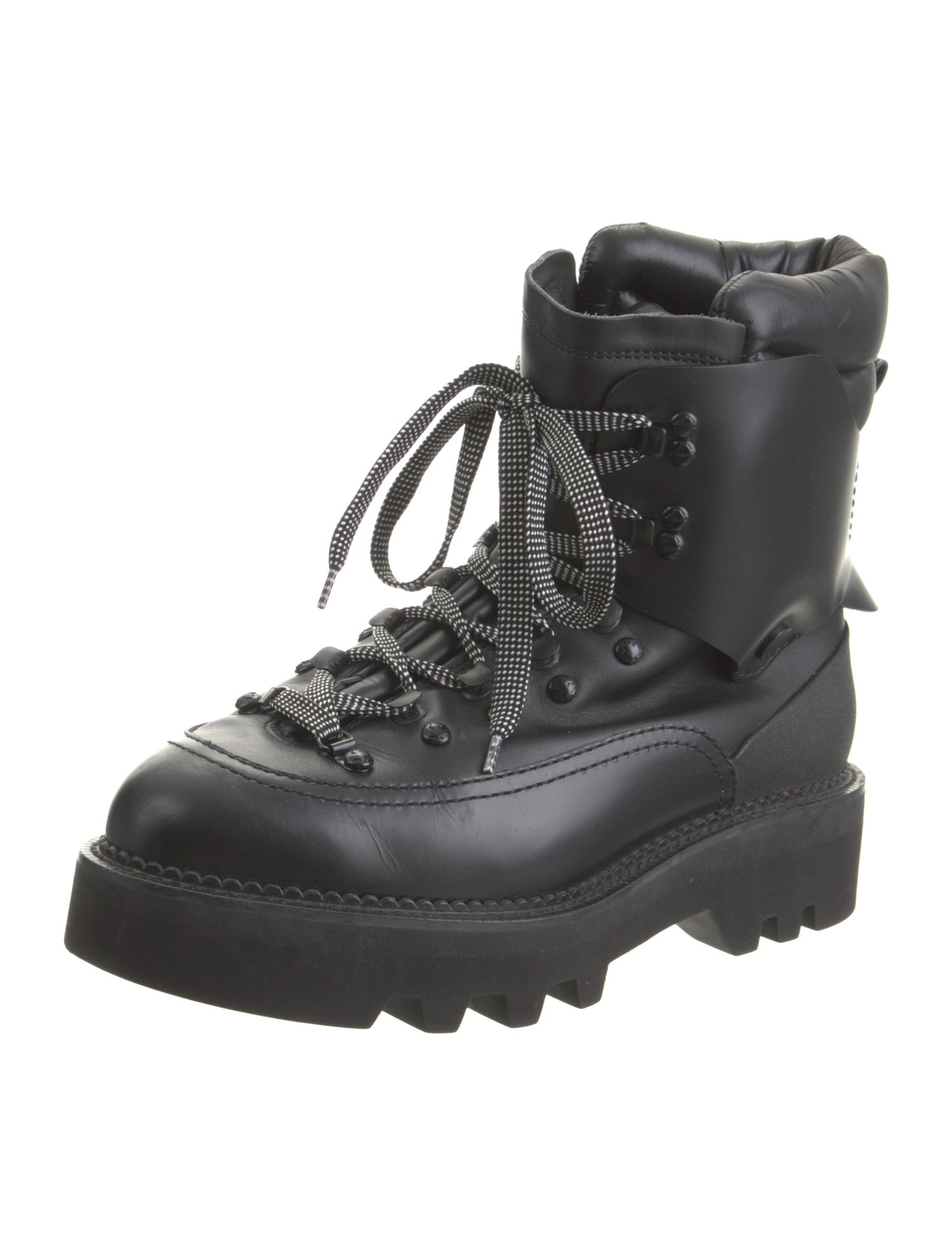 Dsquared² Leather Lace-Up Boots
