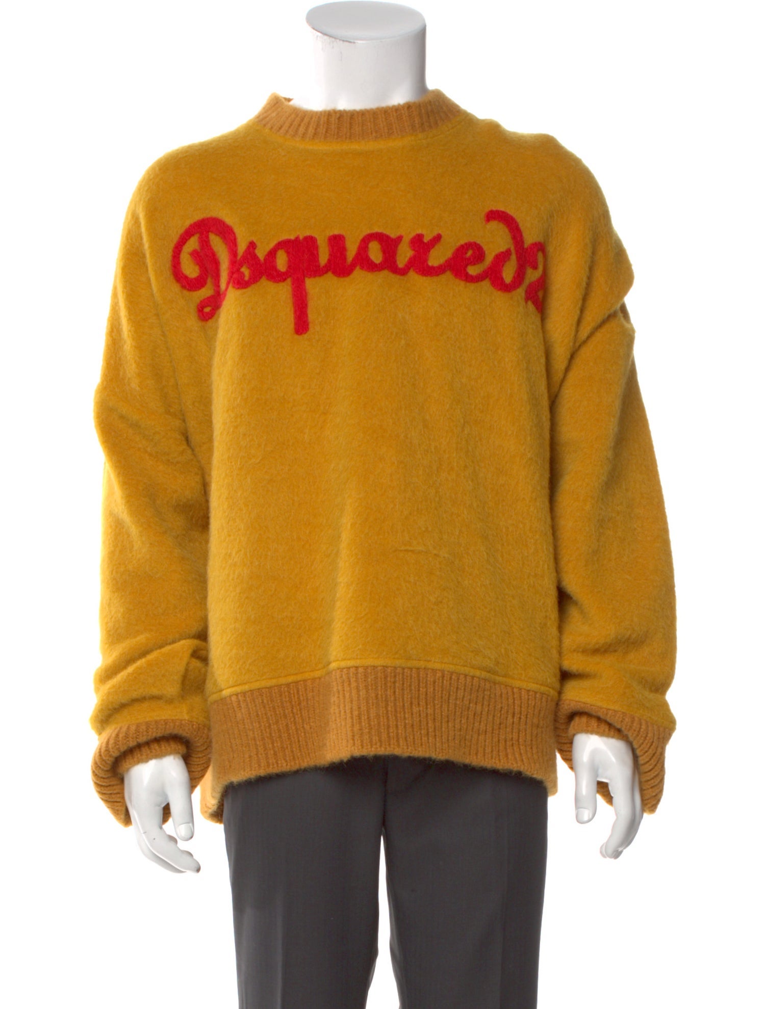 Dsquared² Graphic Print Crew Neck Pullover