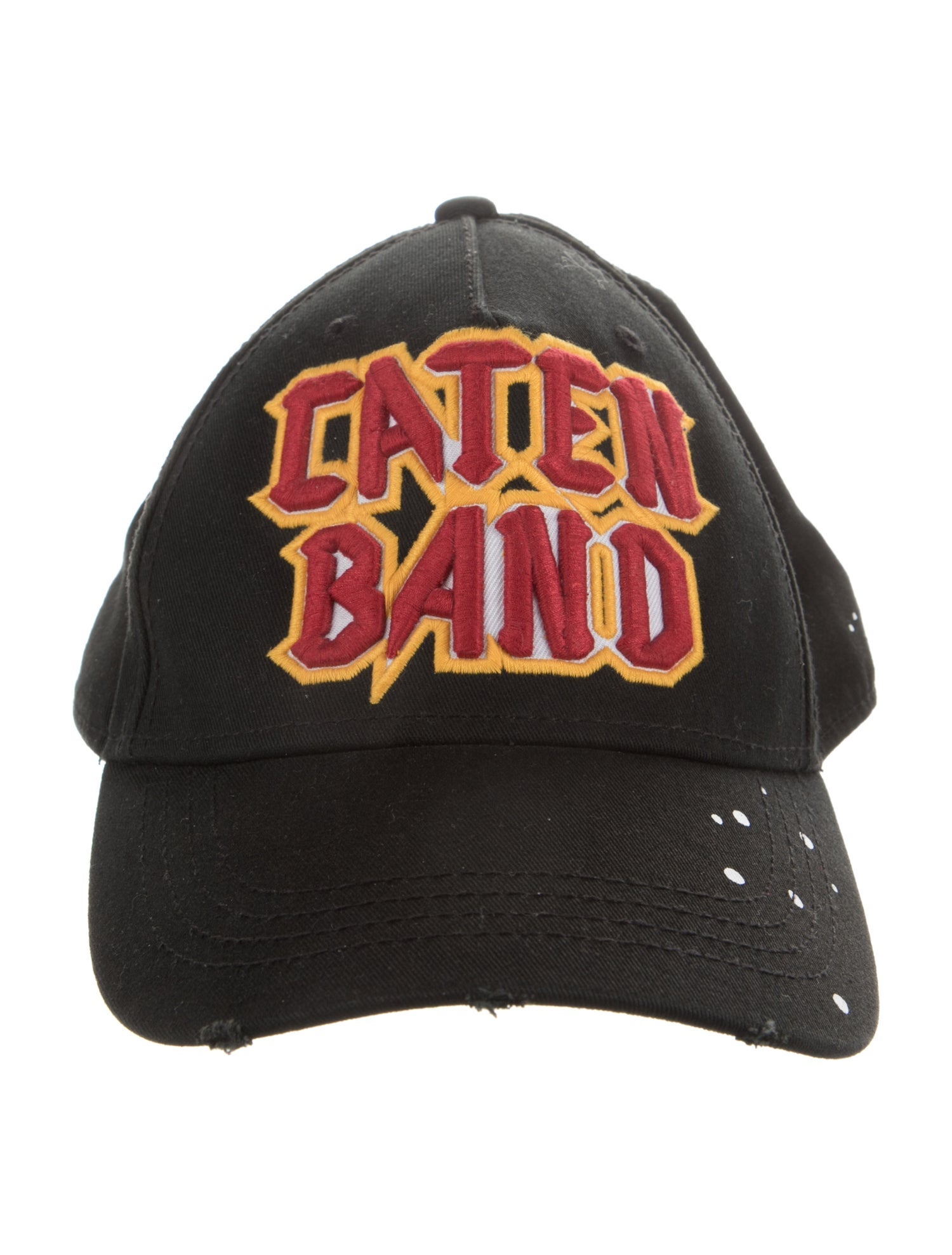 Dsquared² Pattern Print Cotton Baseball Hat