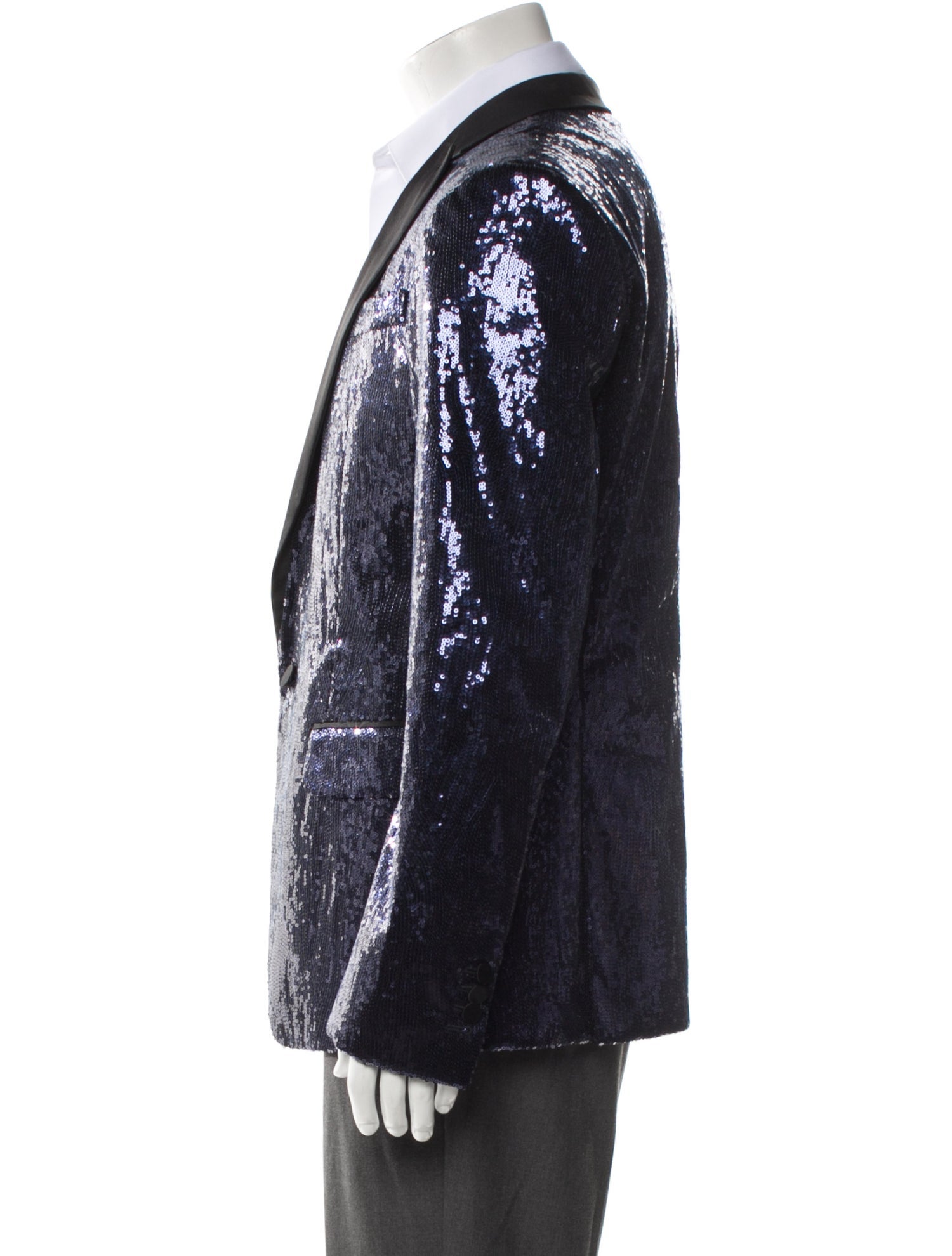 Dsquared² Virgin Wool Colorblock Pattern Tuxedo w/ Tags