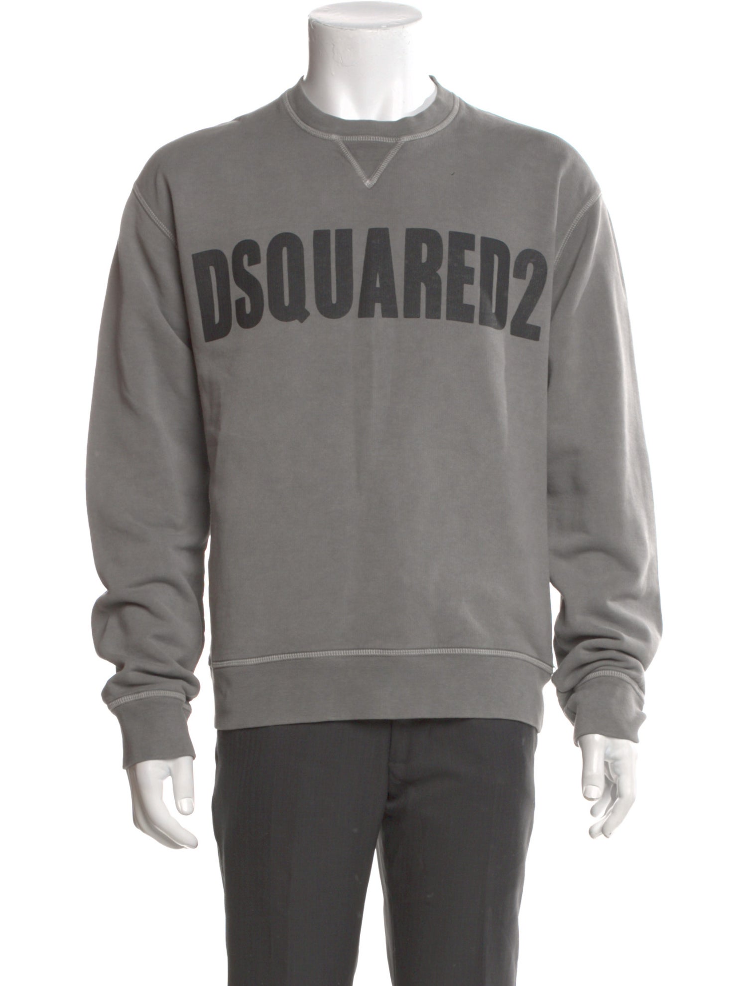 Dsquared² Graphic Print Crew Neck Pullover
