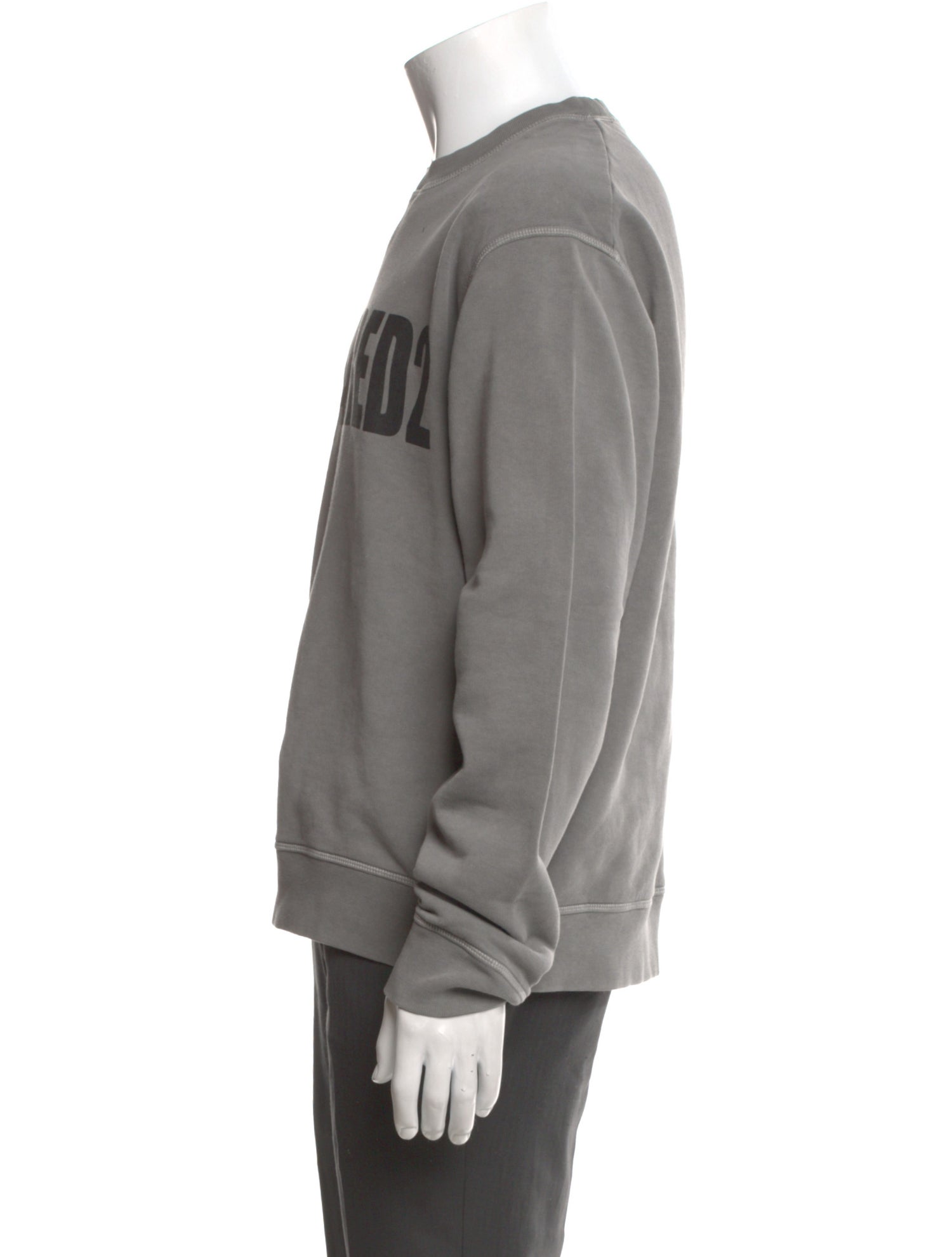 Dsquared² Graphic Print Crew Neck Pullover