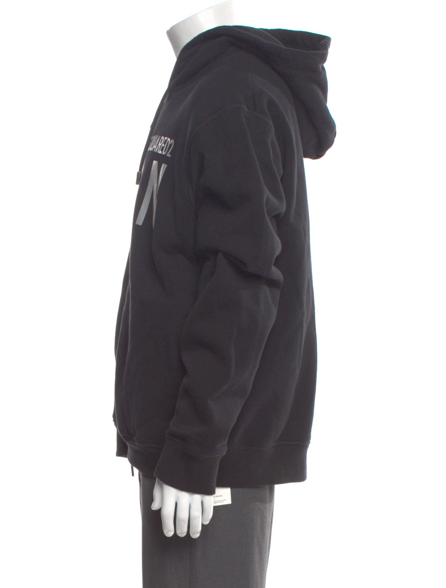 Dsquared² Graphic Print Crew Neck Hoodie