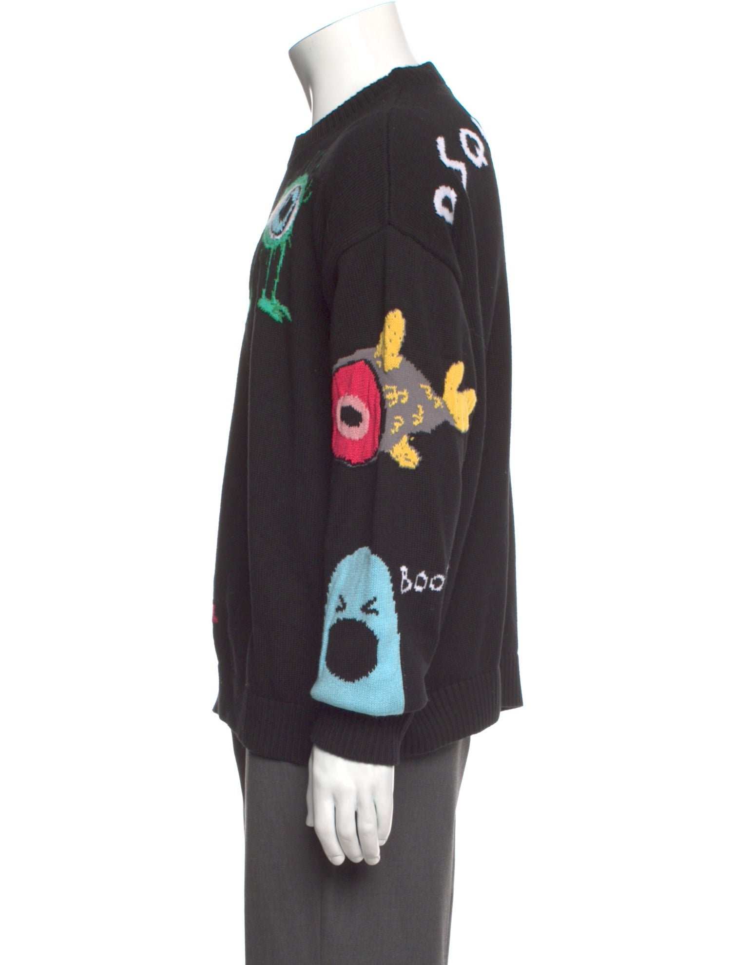 Dsquared² Printed Crew Neck Pullover