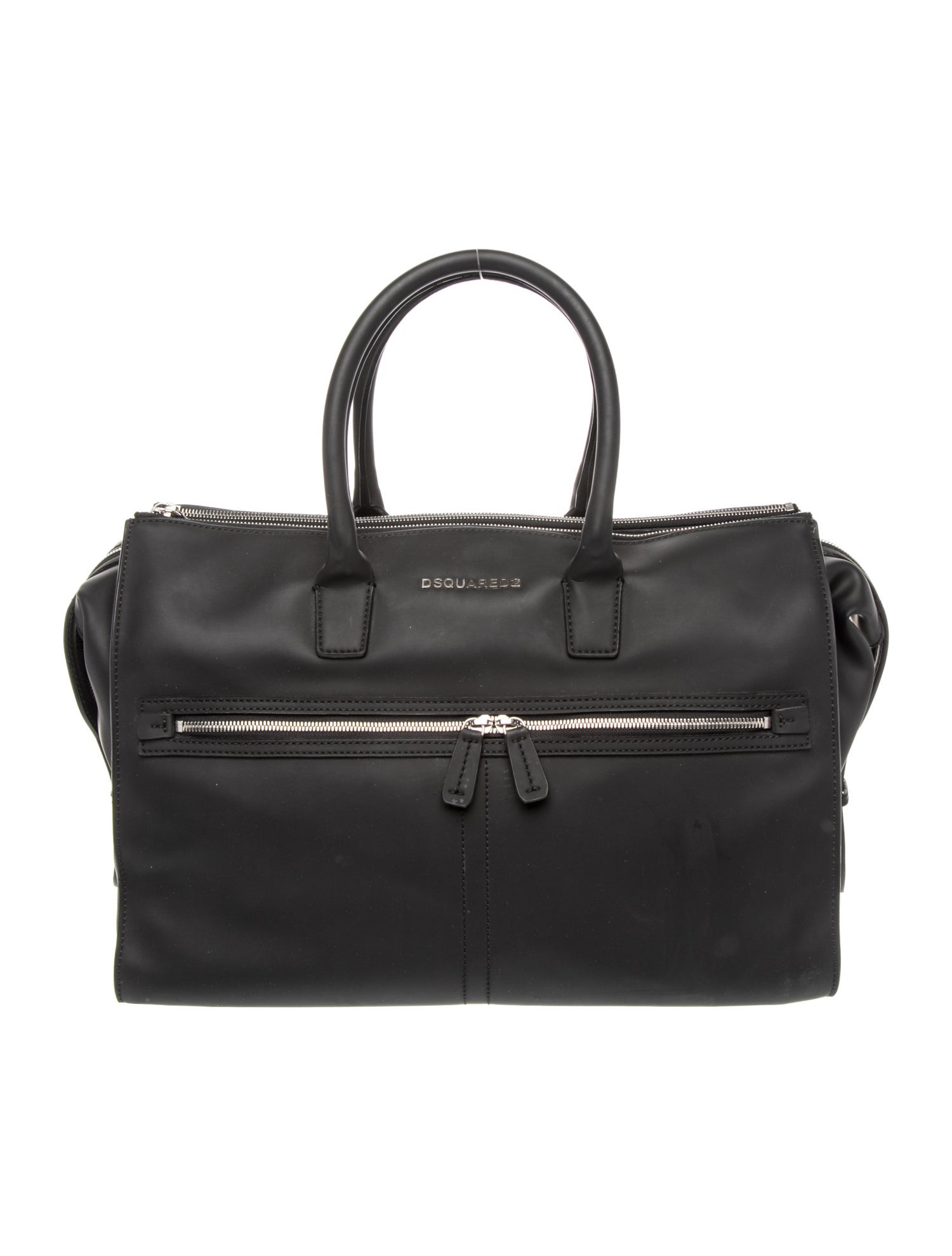 Dsquared² Leather Weekender Bag