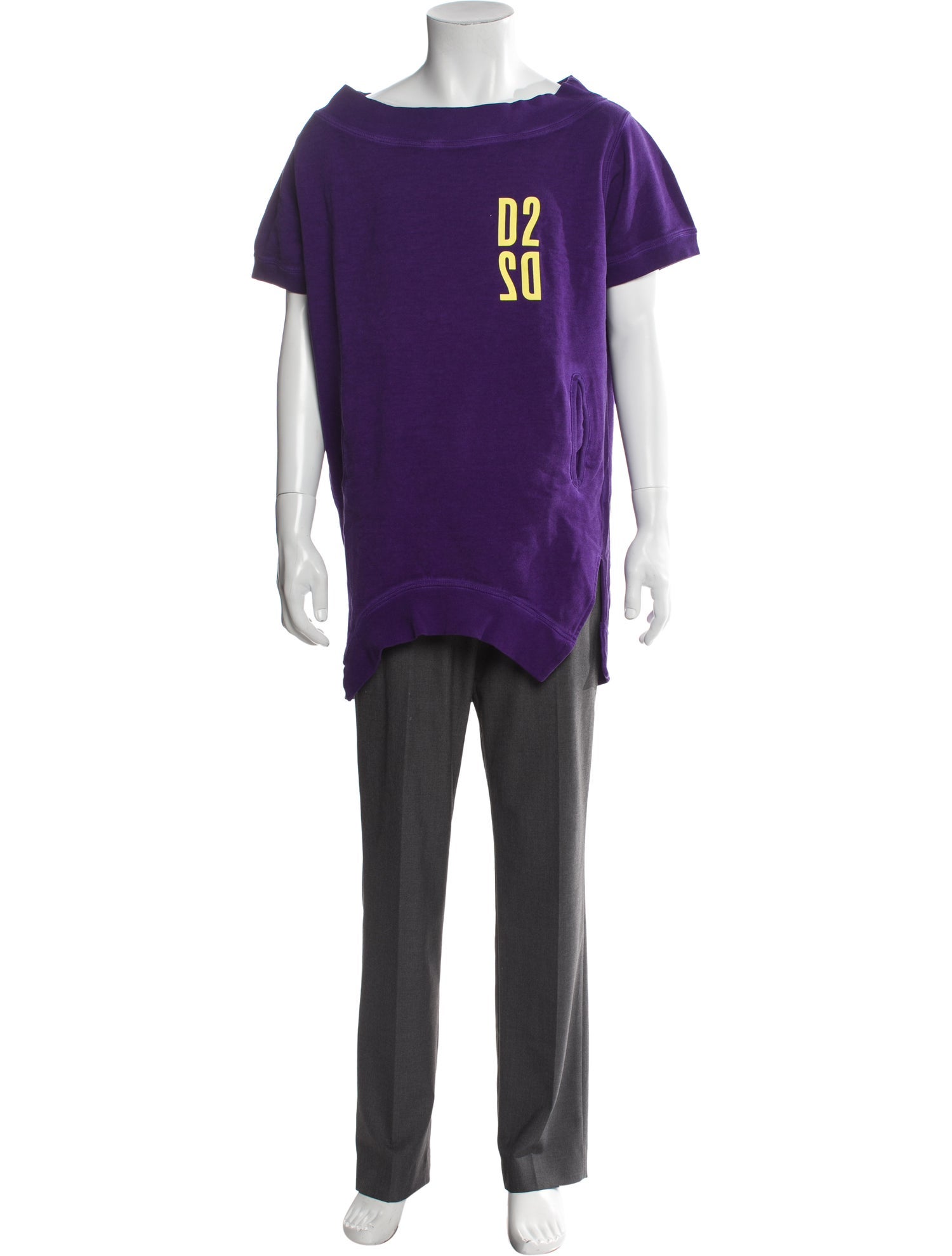 Dsquared² Graphic Print Crew Neck Pullover w/ Tags