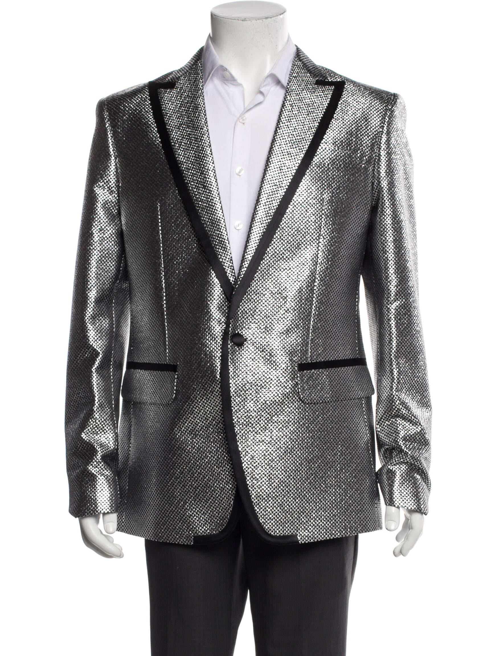 Dsquared² Colorblock Pattern Blazer w/ Tags