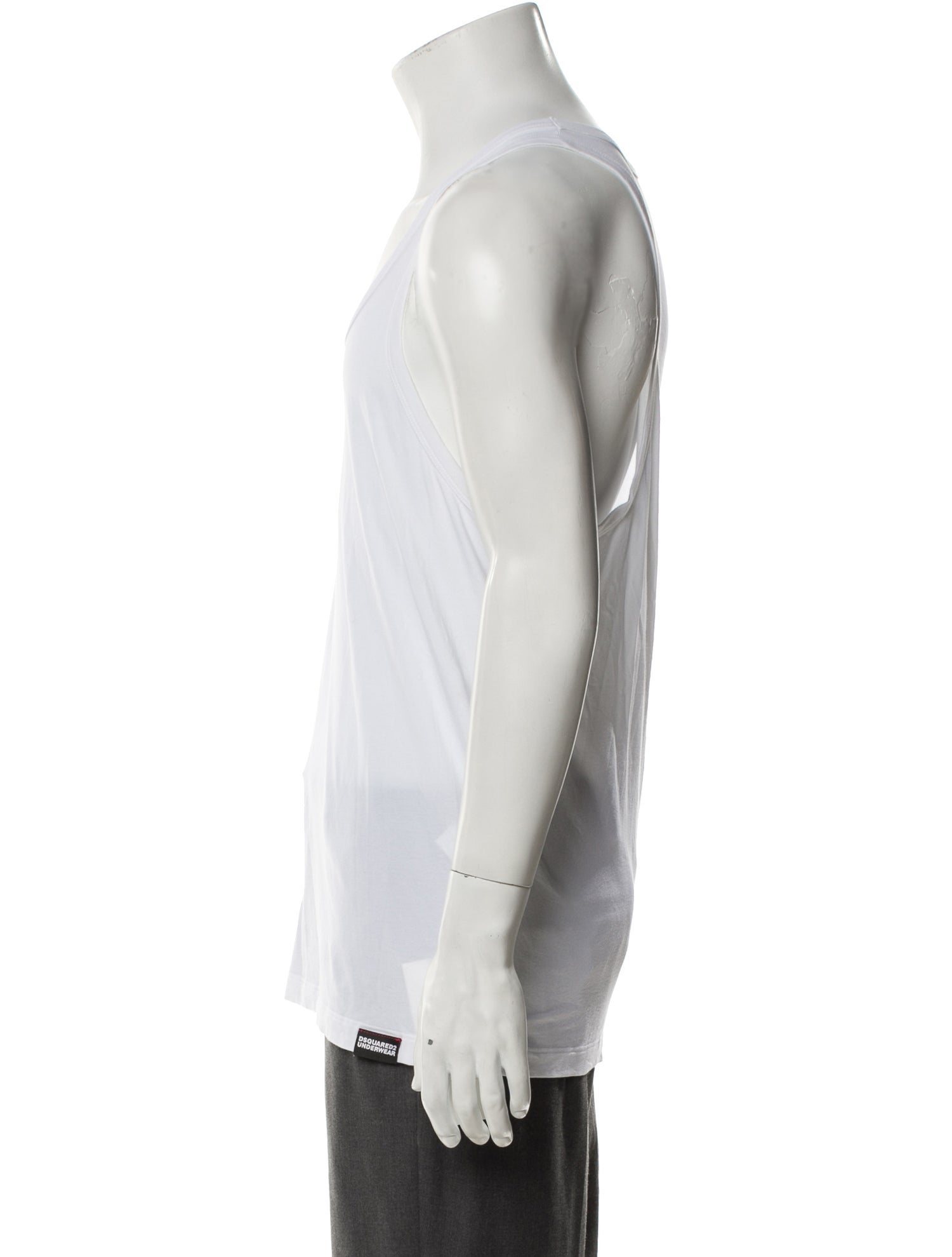 Dsquared² Scoop Neck Sleeveless T-Shirt