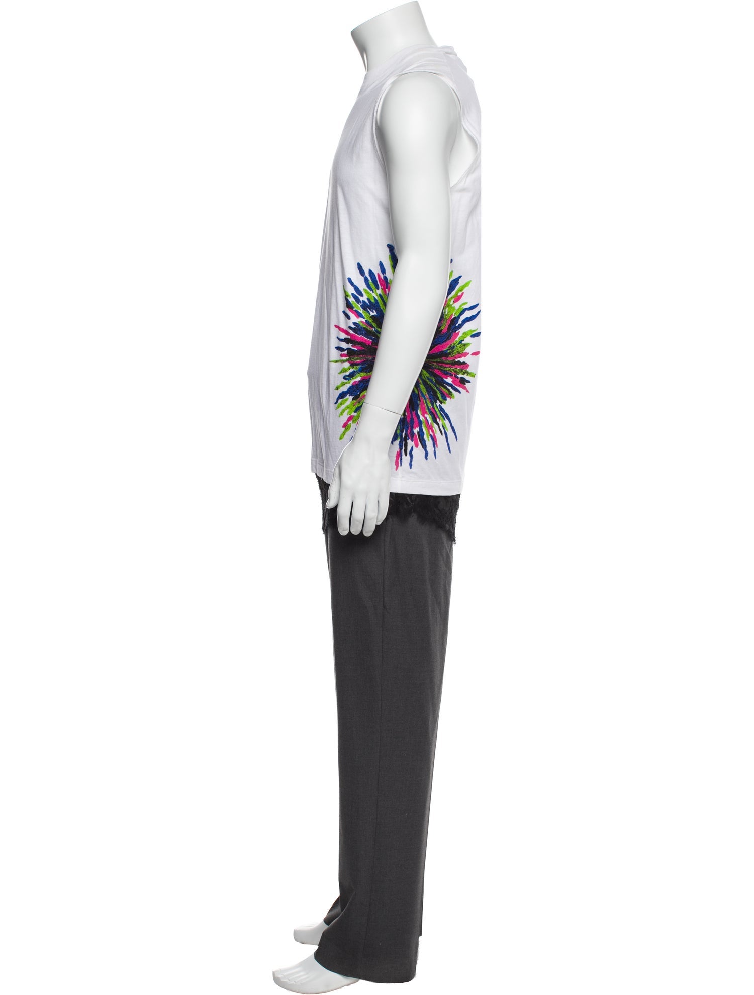 Dsquared² Graphic Print Scoop Neck T-Shirt