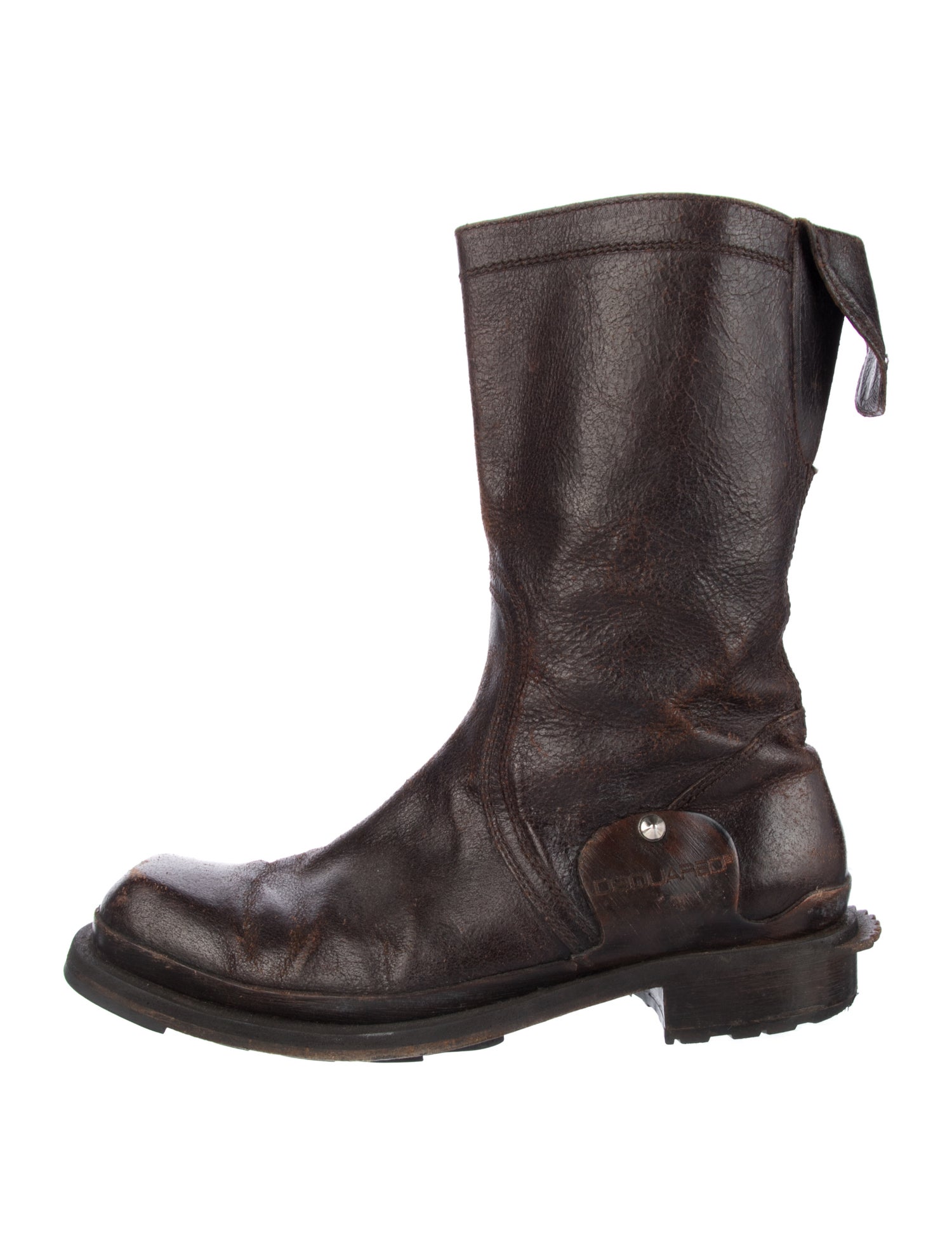 Dsquared² Leather Boots