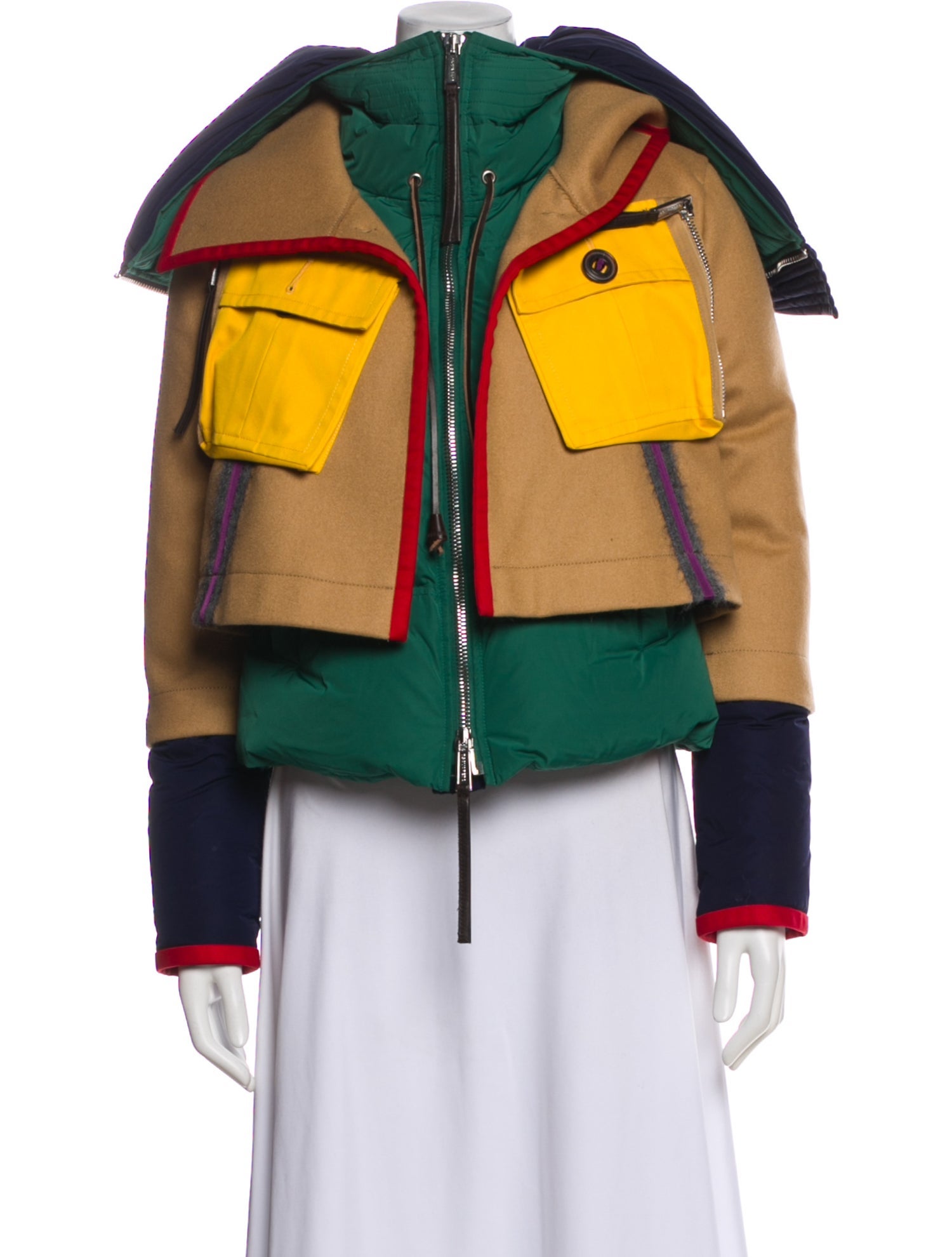 Dsquared² Colorblock Pattern Jacket