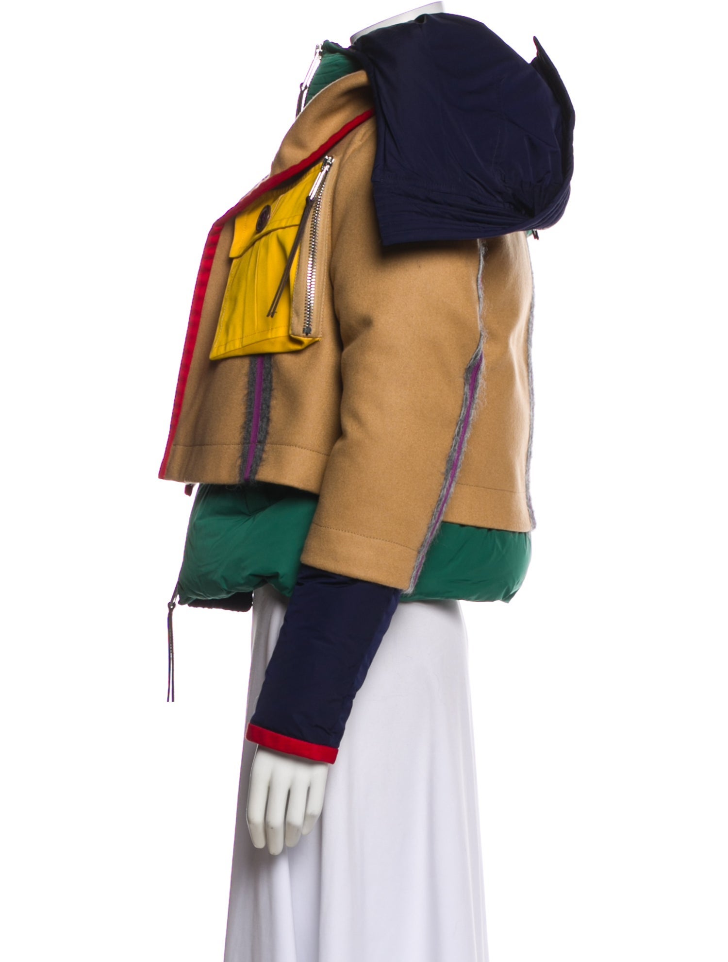 Dsquared² Colorblock Pattern Jacket