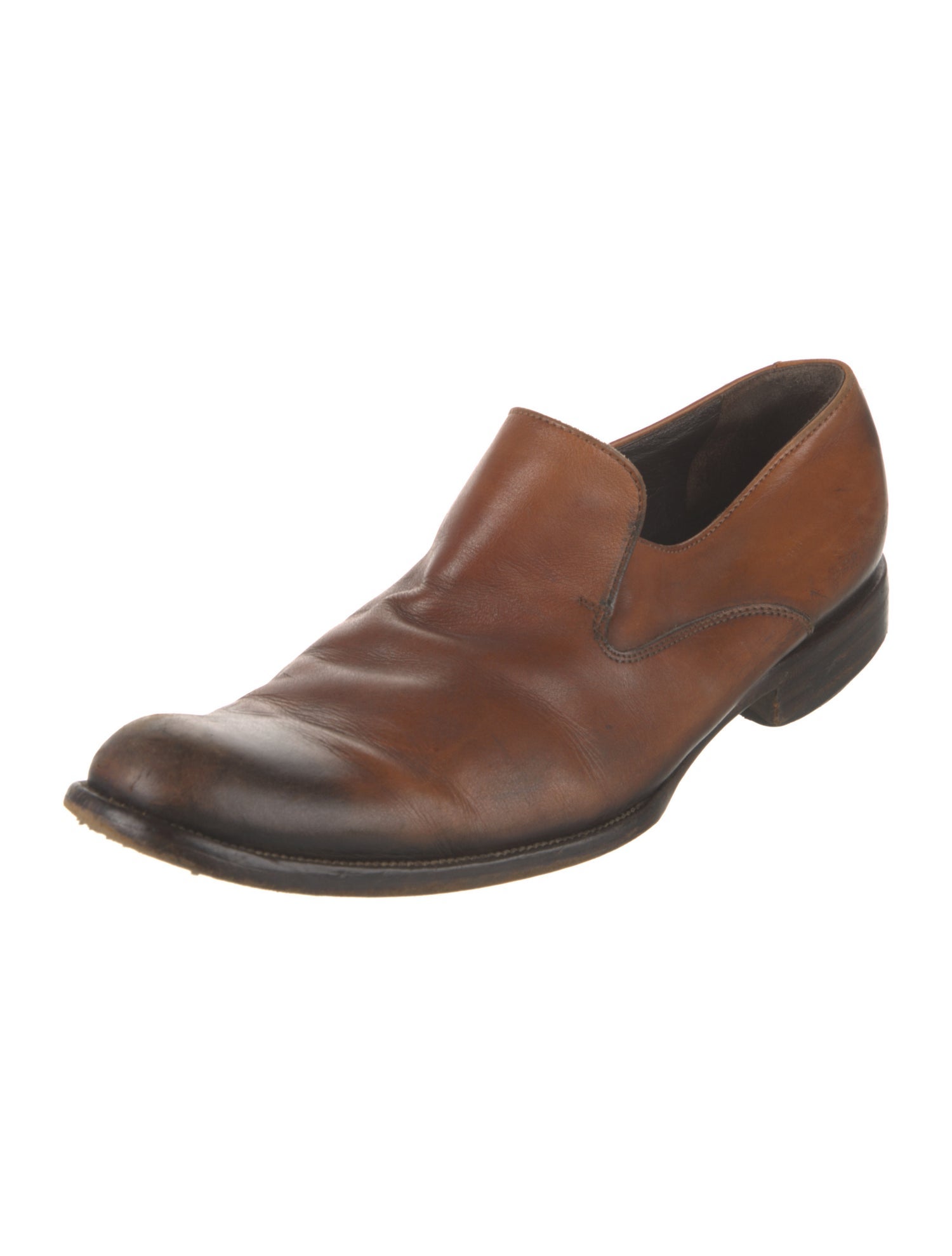 Dsquared² Leather Dress Loafers