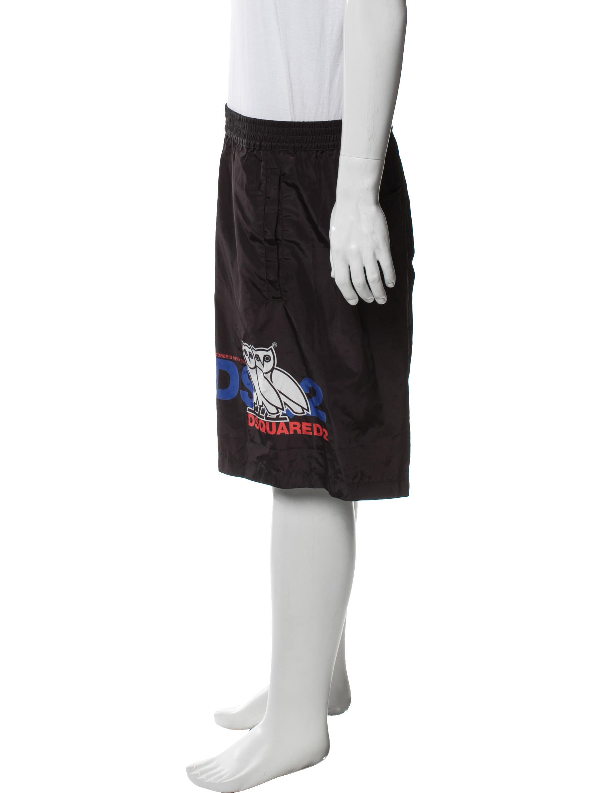 Dsquared² x OVO Graphic Print Jogger Shorts