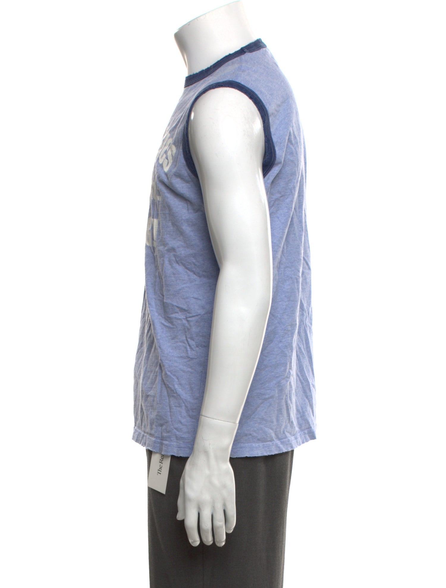 Raf Simons 2004 Siddhartha Deconstructed Tank Top - Grey T-Shirts