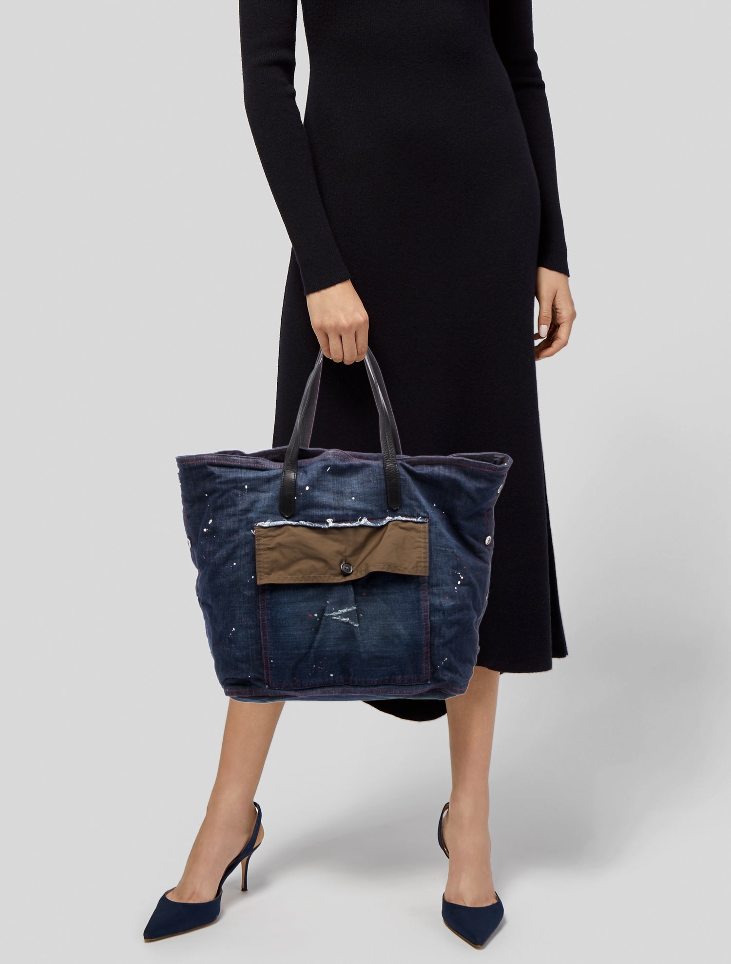 美品 visvim leather r tote Lサイズ Visvim Leather Homer Tote - Brown Totes, Bags - VSM20109 | The