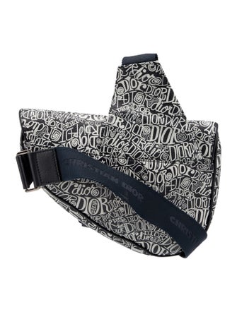 DIOR x Shawn Stussy Calfskin Christian Dior Saddle