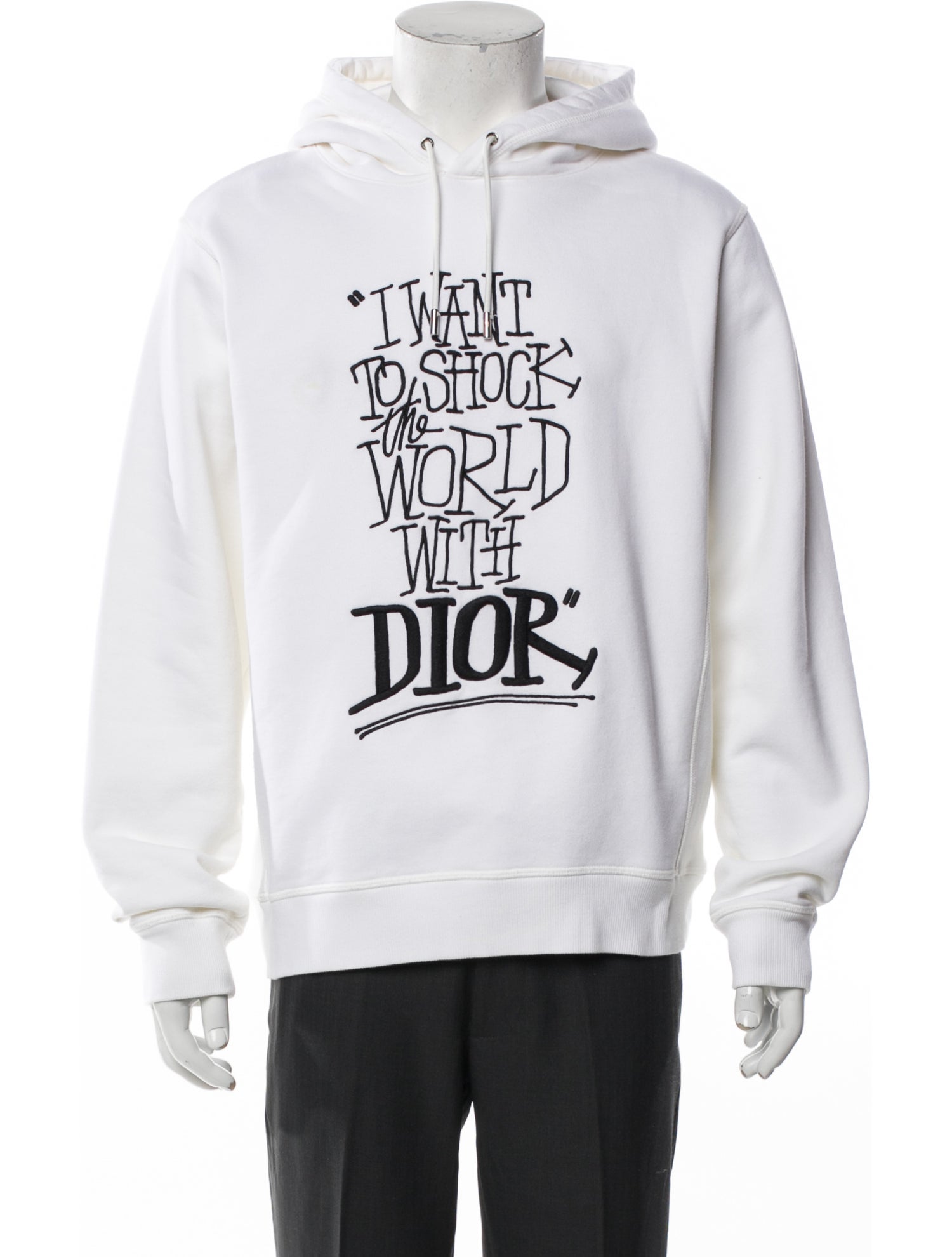 DIOR x Shawn Stussy 2020 'Shock The World' Hoodie