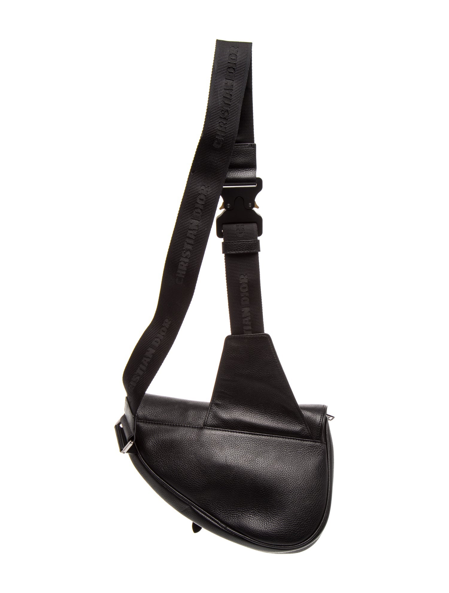 DIOR x Shawn Stussy Leather Saddle Bag