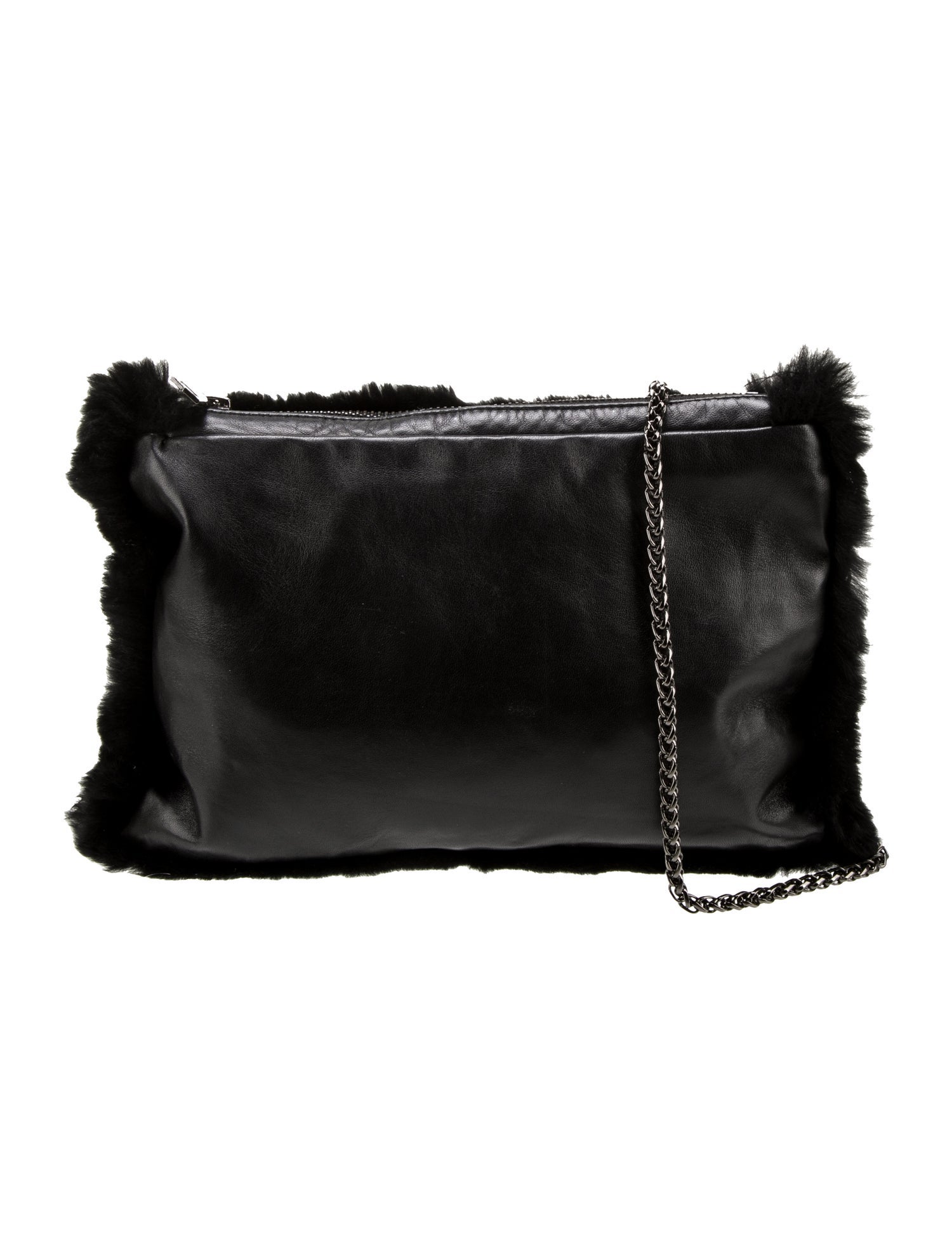 Dana Stein Leather Messenger Bag