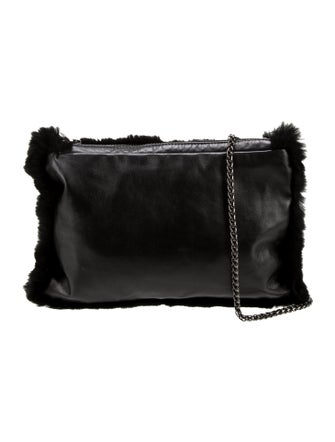 Dana Stein Leather Messenger Bag