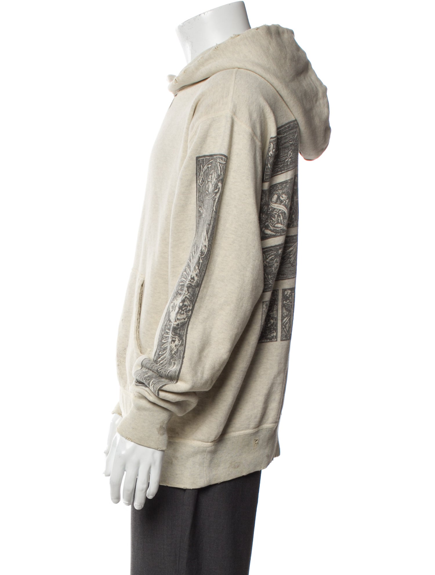 Denim Tears x Saint Michael 2023 Graphic Print Hoodie