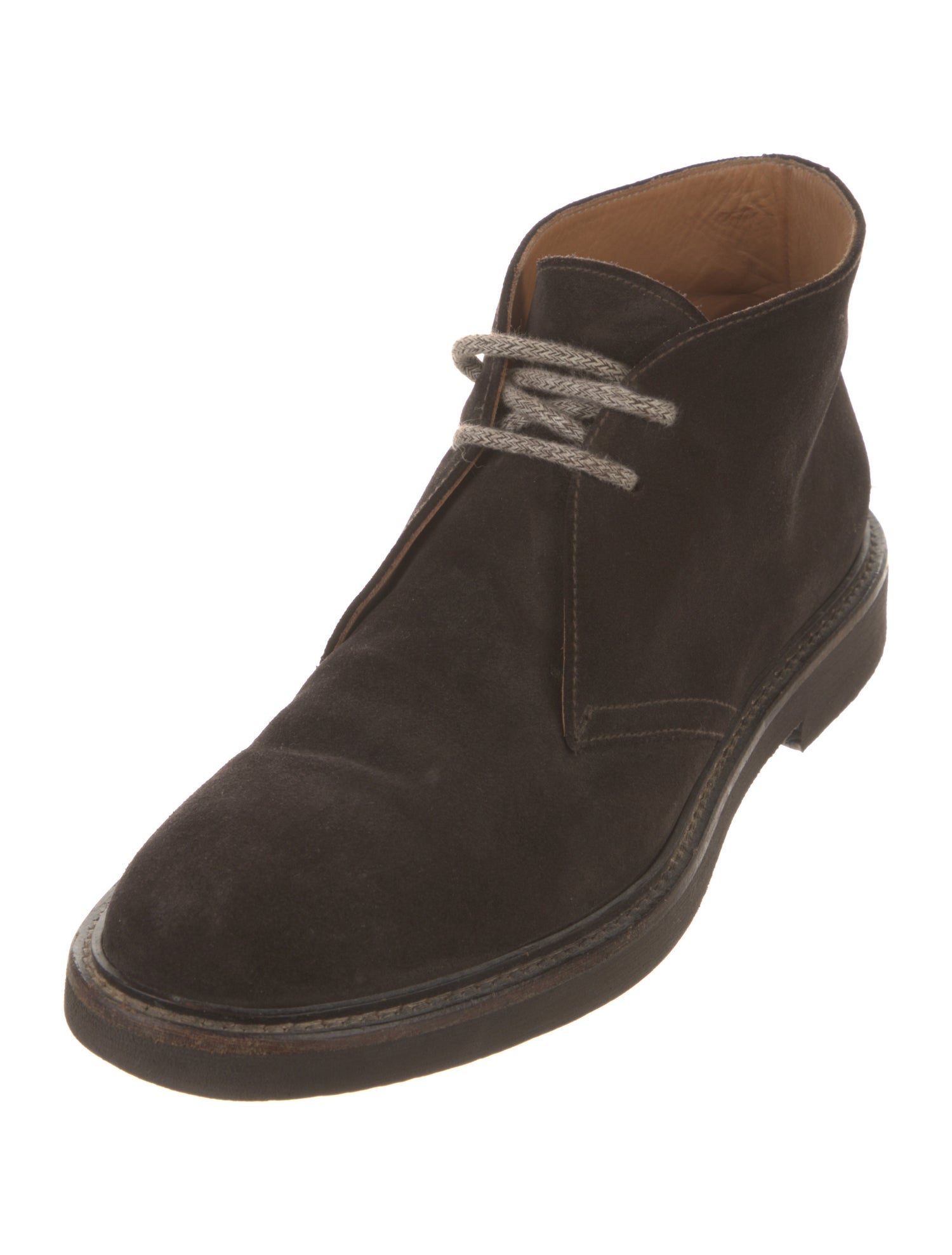 Doucal's Suede Lace-Up Boots