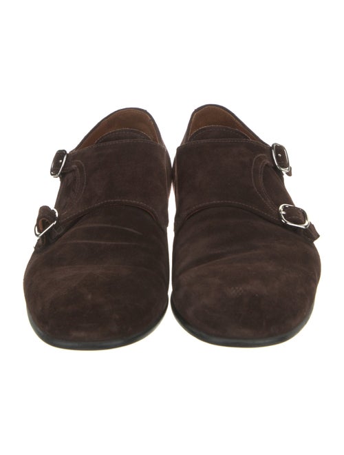 Doucal's Suede Monk Straps