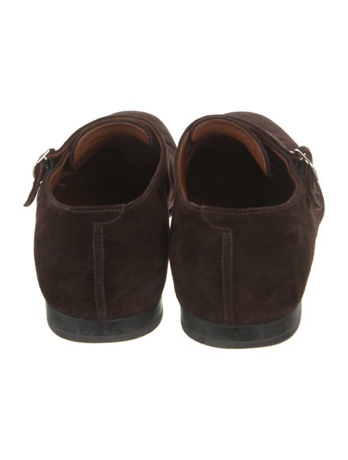 Doucal's Suede Monk Straps