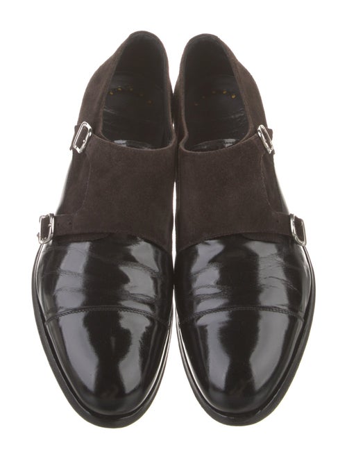 Doucal's Suede Monk Straps