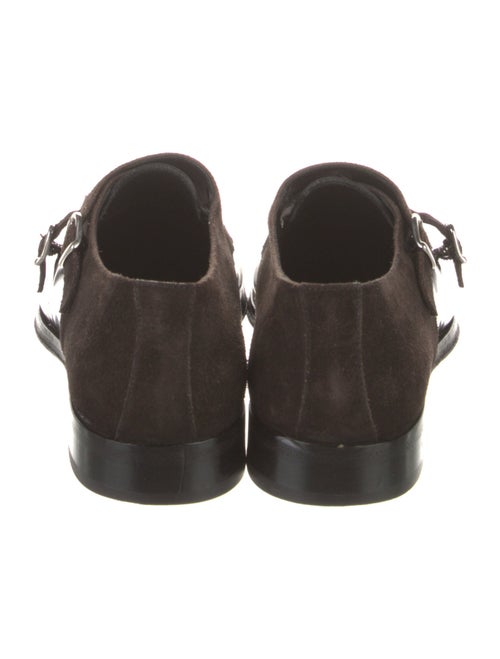 Doucal's Suede Monk Straps