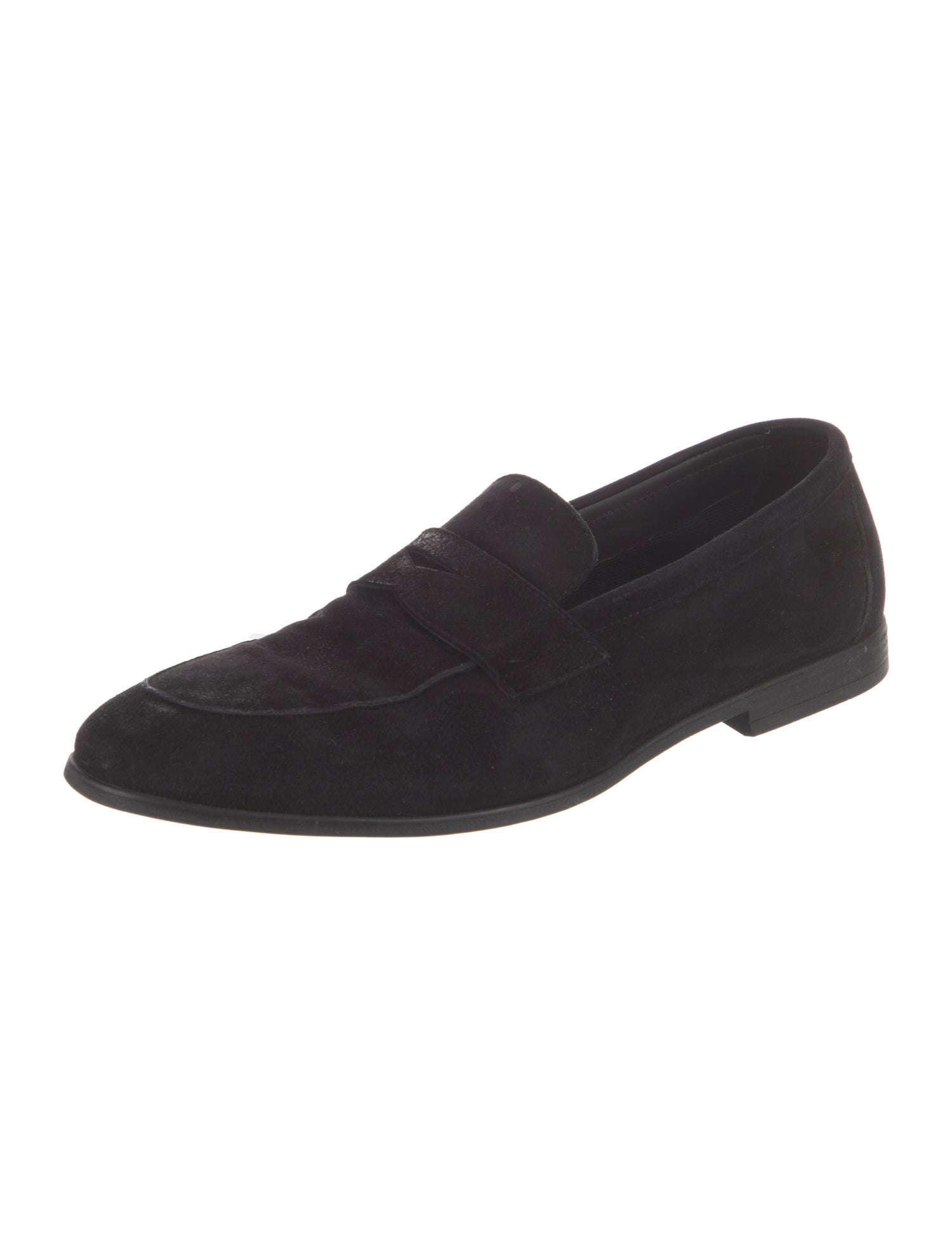 Doucal's Suede Dress Loafers