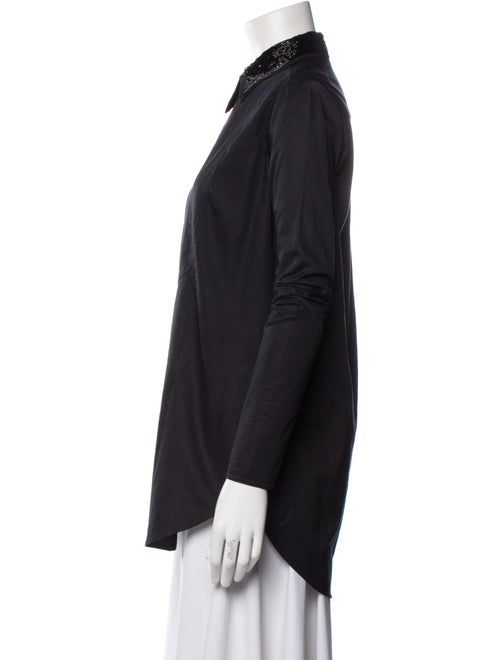 Duncan Long Sleeve Button-Up Top