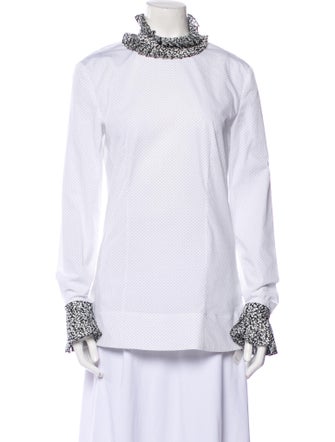 Duncan Printed Turtleneck Sweatshirt