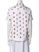 Duncan Printed Short Sleeve Button-Up Top