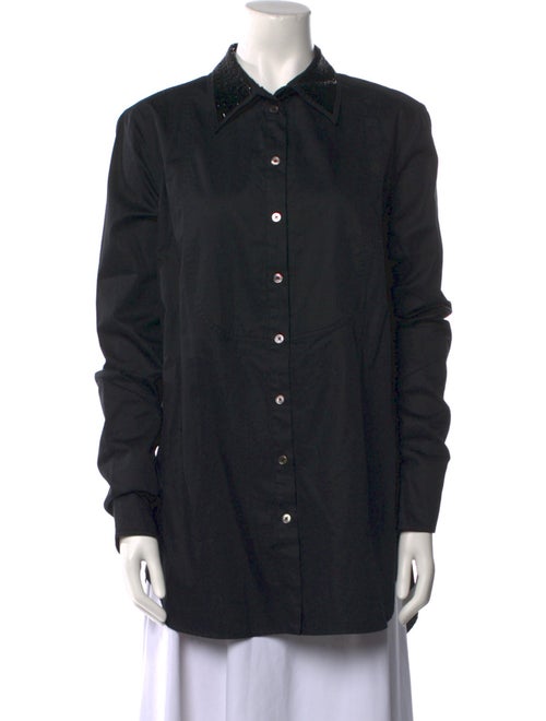 Duncan Long Sleeve Button-Up Top