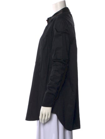 Duncan Long Sleeve Button-Up Top