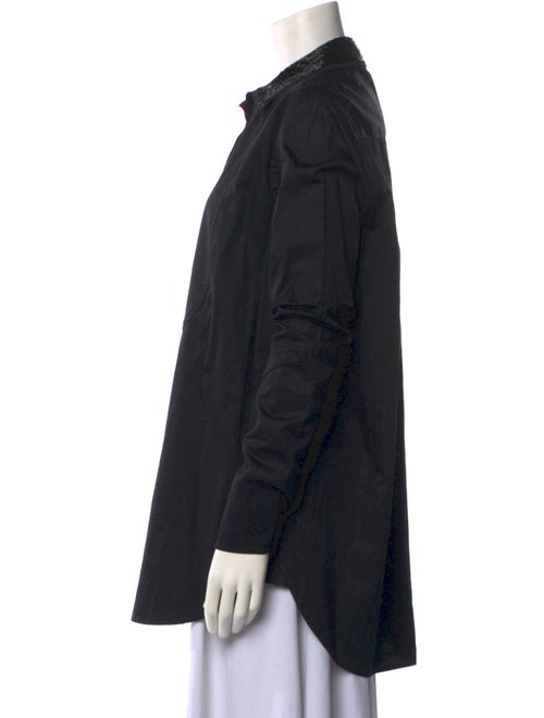 Duncan Long Sleeve Button-Up Top