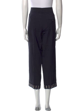 Duncan Virgin Wool Straight Leg Pants