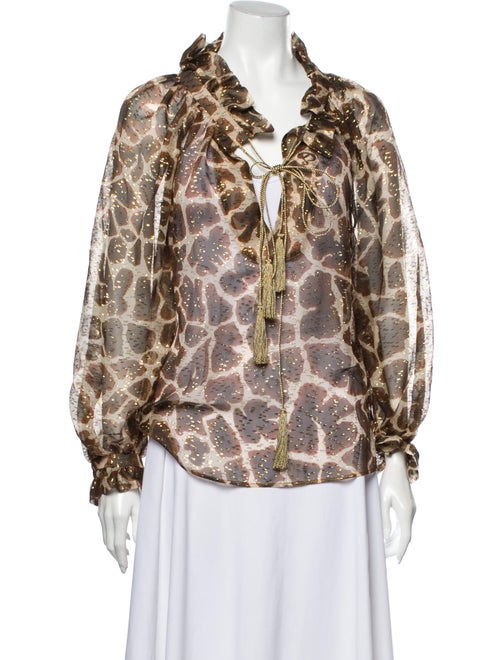 Dundas 2019 Silk Blouse w/ Tags