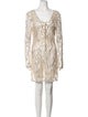 Dundas Printed Mini Dress