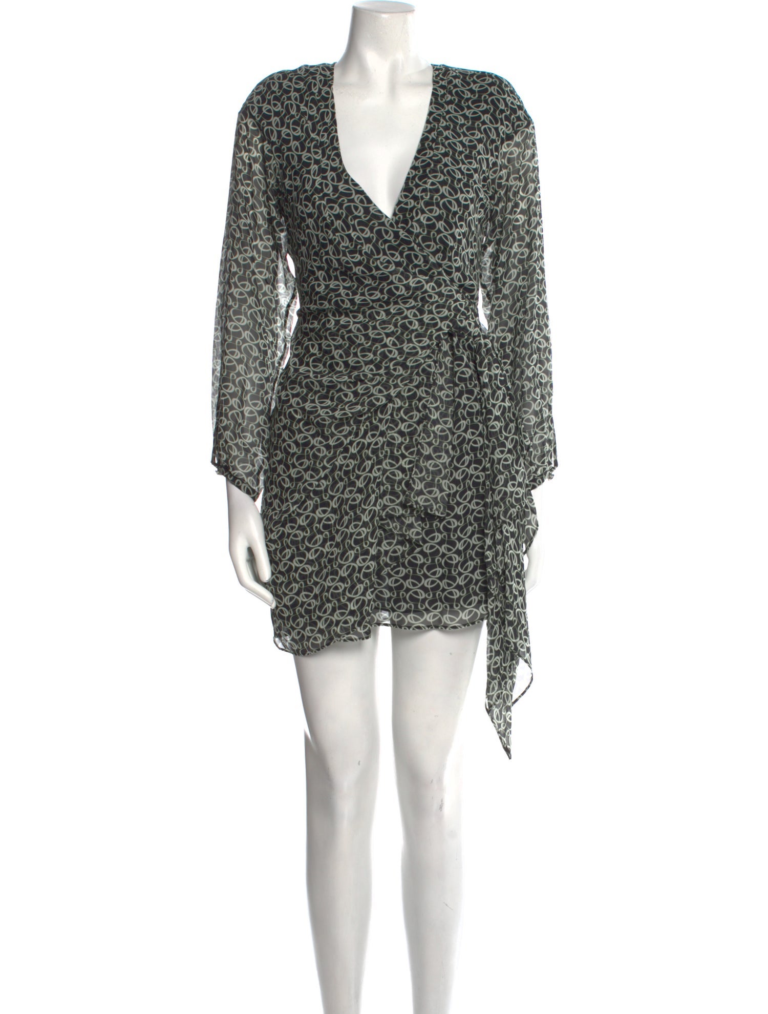 Dundas Printed Mini Dress