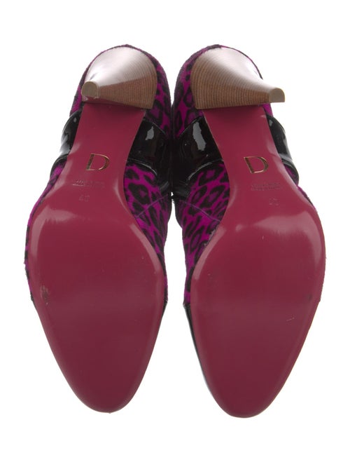 Dundas Animal Print Lace-Up Boots