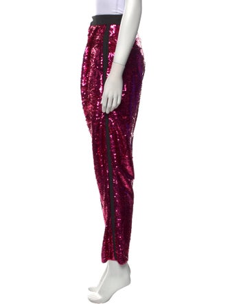 Dundas Colorblock Pattern Straight Leg Pants