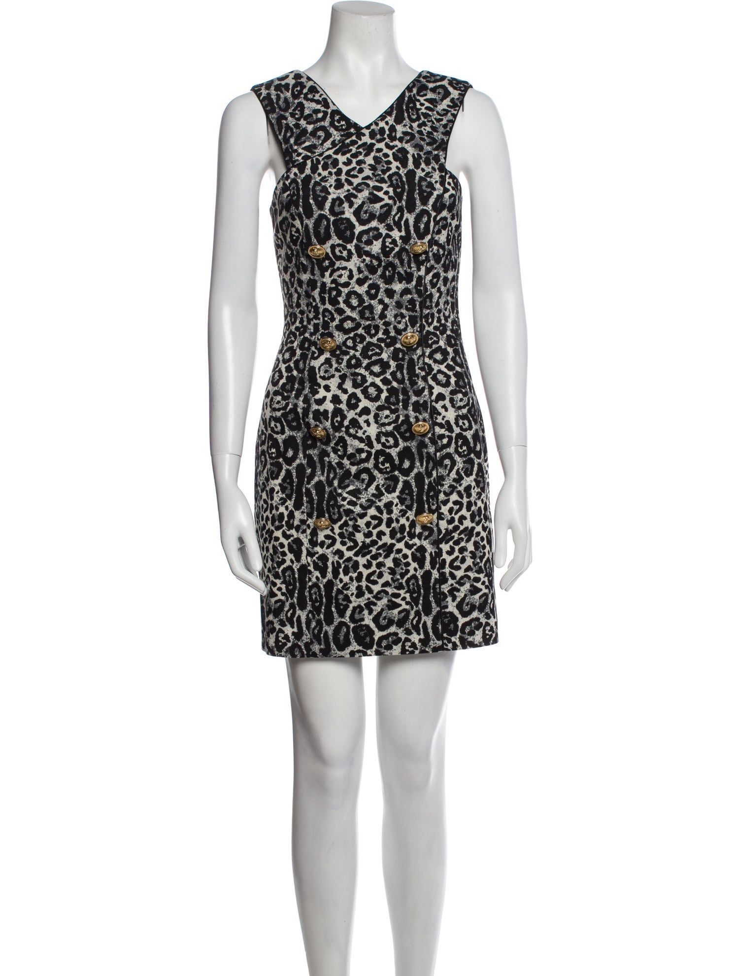 Dundas Animal Print Mini Dress