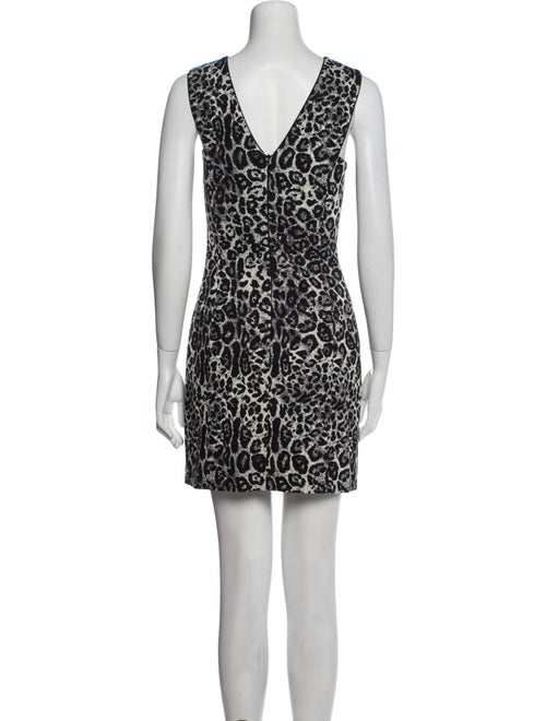 Dundas Animal Print Mini Dress