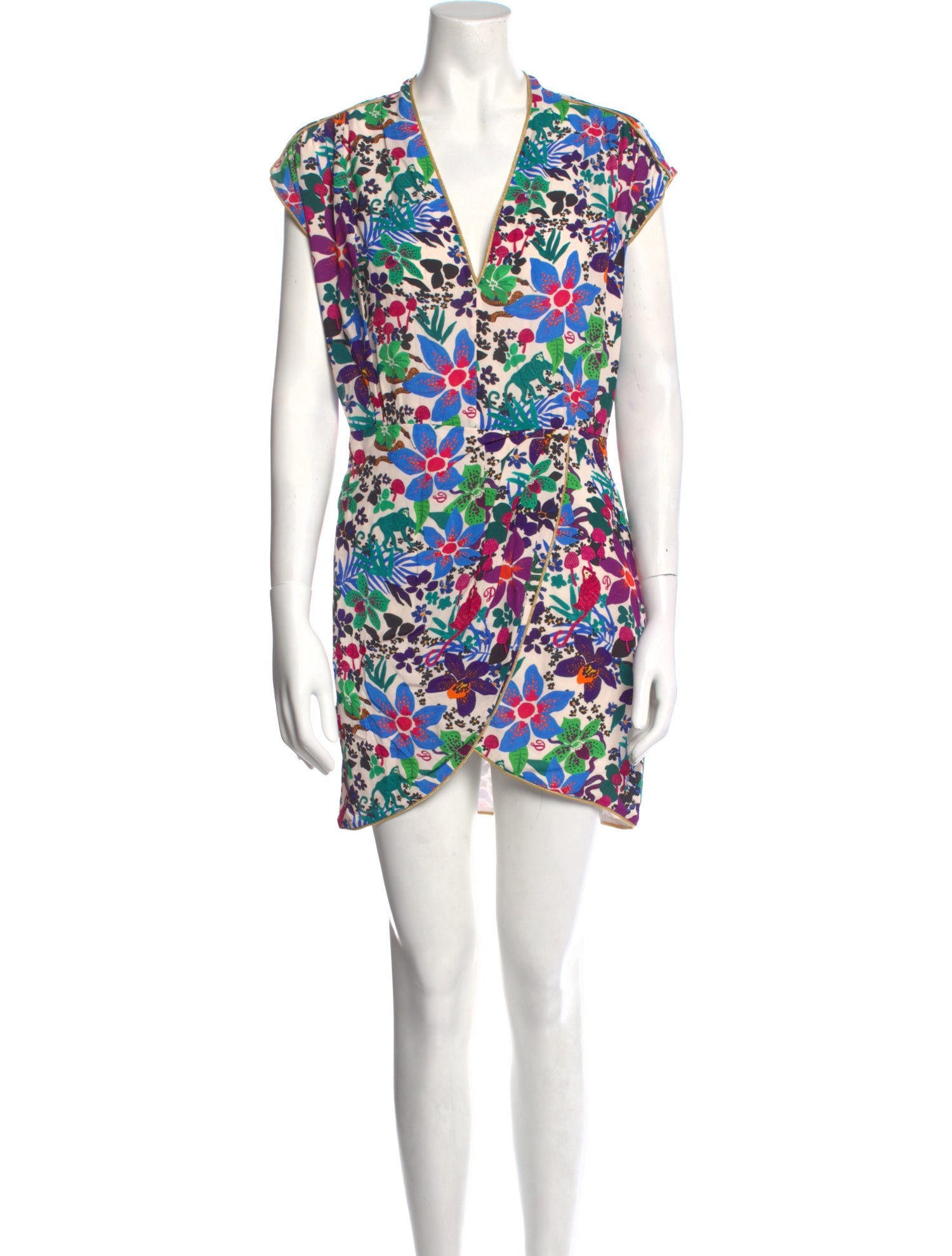 Dundas Printed Mini Dress