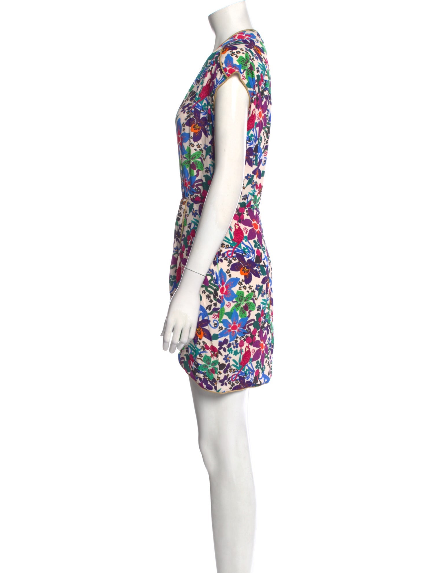 Dundas Printed Mini Dress