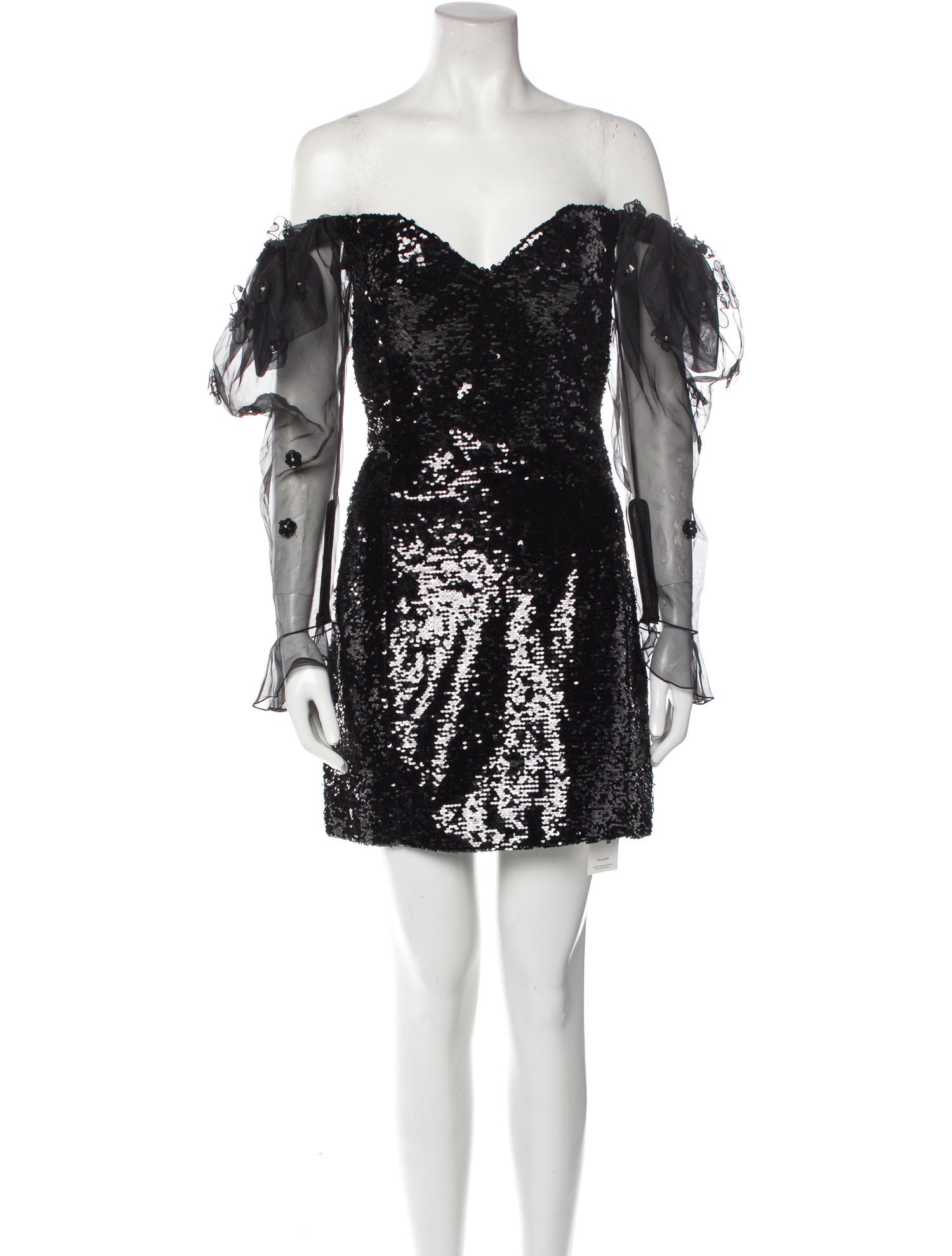 Dundas Off-The-Shoulder Mini Dress w/ Tags